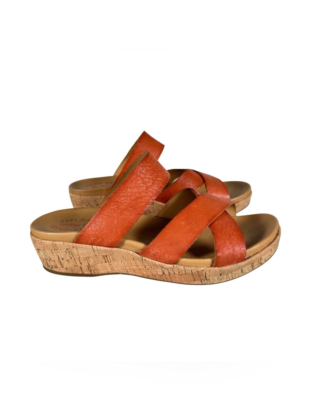 KORK-EASE Camellia Platform Wedge Leather Sandals